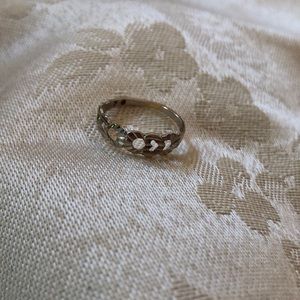 White Gold Ring 18K